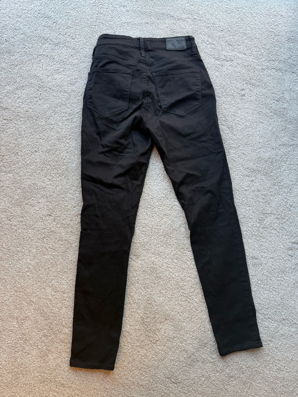 Madewell Curvy High-Rise Skinny Black Jeans - Picture 2 of 4